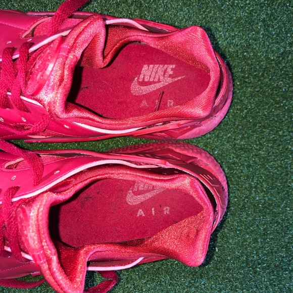 Nike Air Huarache Varsity Triple Red Sneakers Men’s 13 - Picture 11 of 12